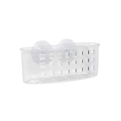Bath Bliss Compact Suction Bath Basket - 6.25x2.5x2.325
