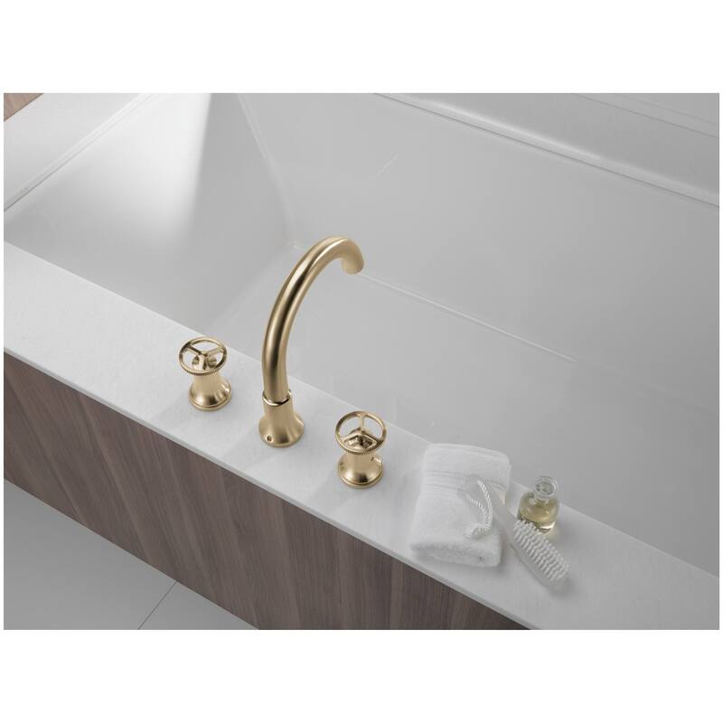 Delta T2758 Trinsic Deck Mounted Roman Tub Filler