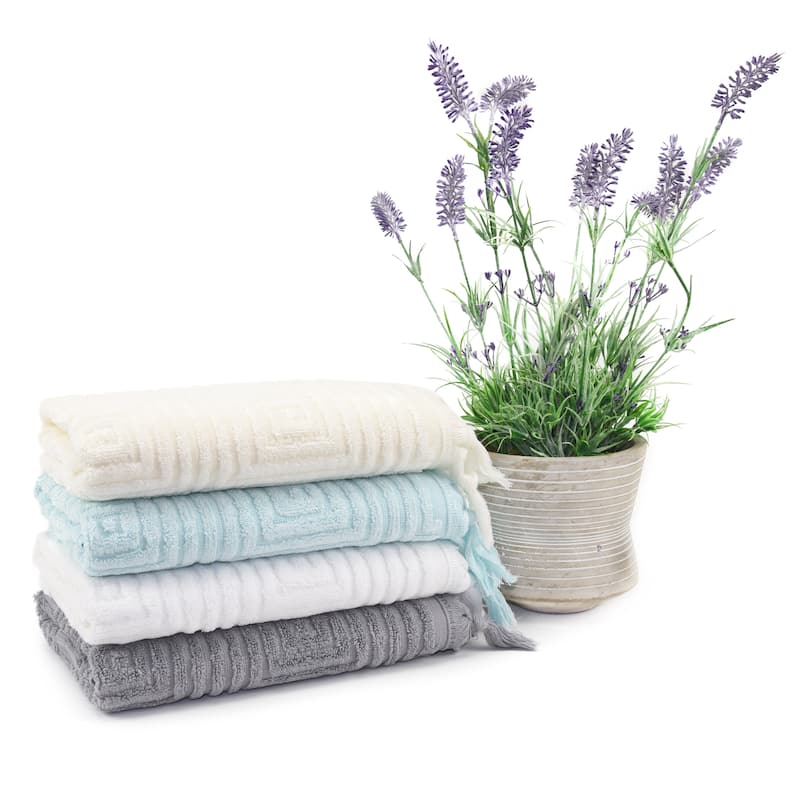 East'N Blue Troya Bamboo Hand Towel (Pack of 2)