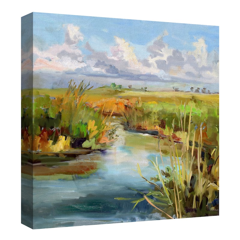 Afternoon Skies by Carol Hallock Canvas Art Print