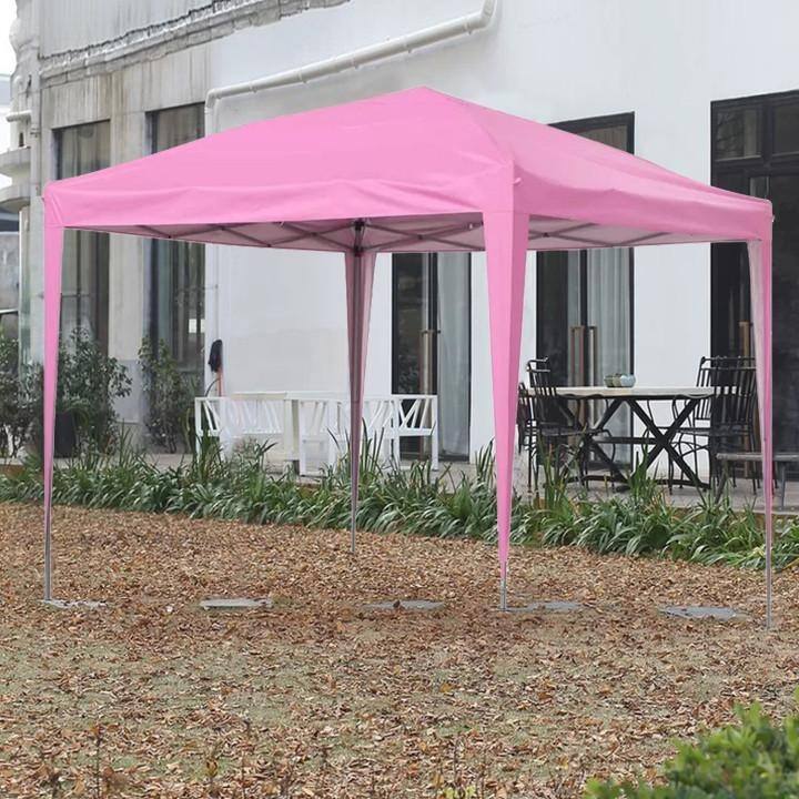 Zenova 10' x 10' Outdoor Pop Up Canopy Tent Patio Gazebo Party Wedding Tent