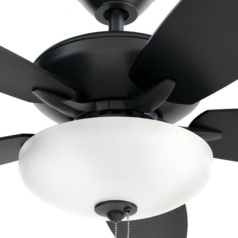 Kichler Renew Select 52 inch LED Ceiling Fan Satin Black with Reversible Blades
