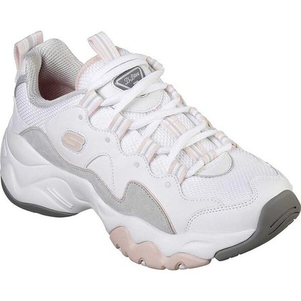 skechers d'lites 3 womens grey