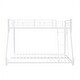 preview thumbnail 9 of 14, White Bunk Bed Noise Reduced Bed, CPC Certified, Twin over Full