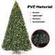 9Ft Pre-Lit PVC Artificial Christmas Tree with LED Lights