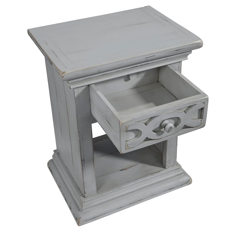 Luna Gray Nightstand