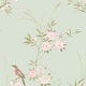 preview thumbnail 4 of 2, Shabby Chic by Rachel Ashwell Bird Chinoiserie Green Wallpaper