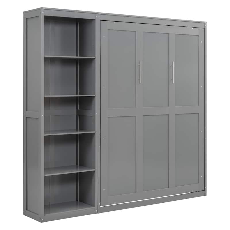 Murphy Bed Wall Bed with Shelves