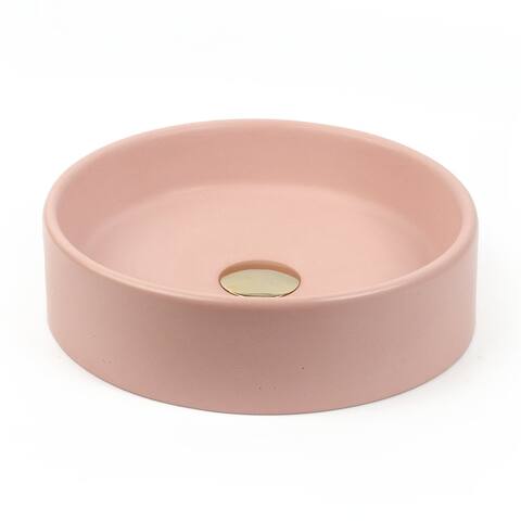 Concretti Designs Handmade Mini Miami Concrete Vessel Sink
