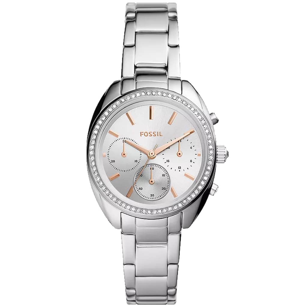 Fossil Women's Vale Silver Dial Watch - BQ3657 - 6 (36)