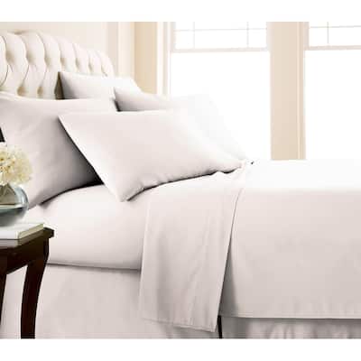 No-slip Ultra-soft Deep Pocket 6-piece Bed Sheet Set
