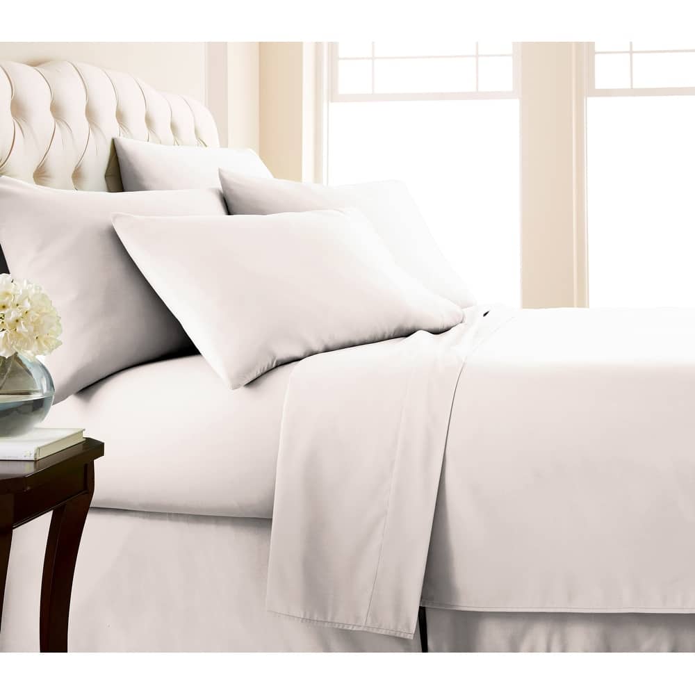 No-slip Ultra-soft Deep Pocket 6-piece Bed Sheet Set