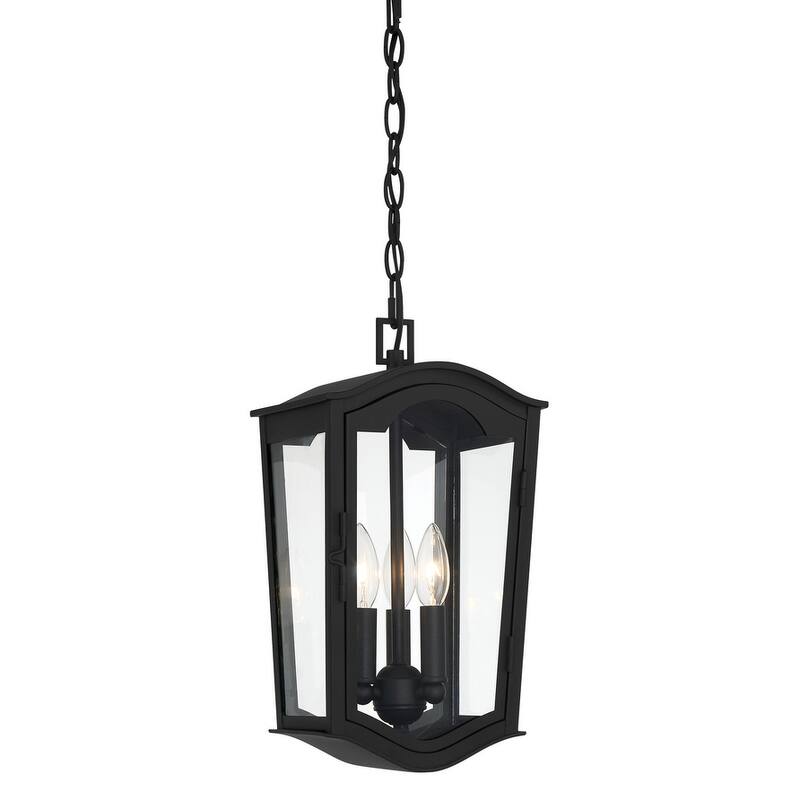 The Great Outdoors Houghton Hall 3 Light Outdoor Pendant - Sand Coal