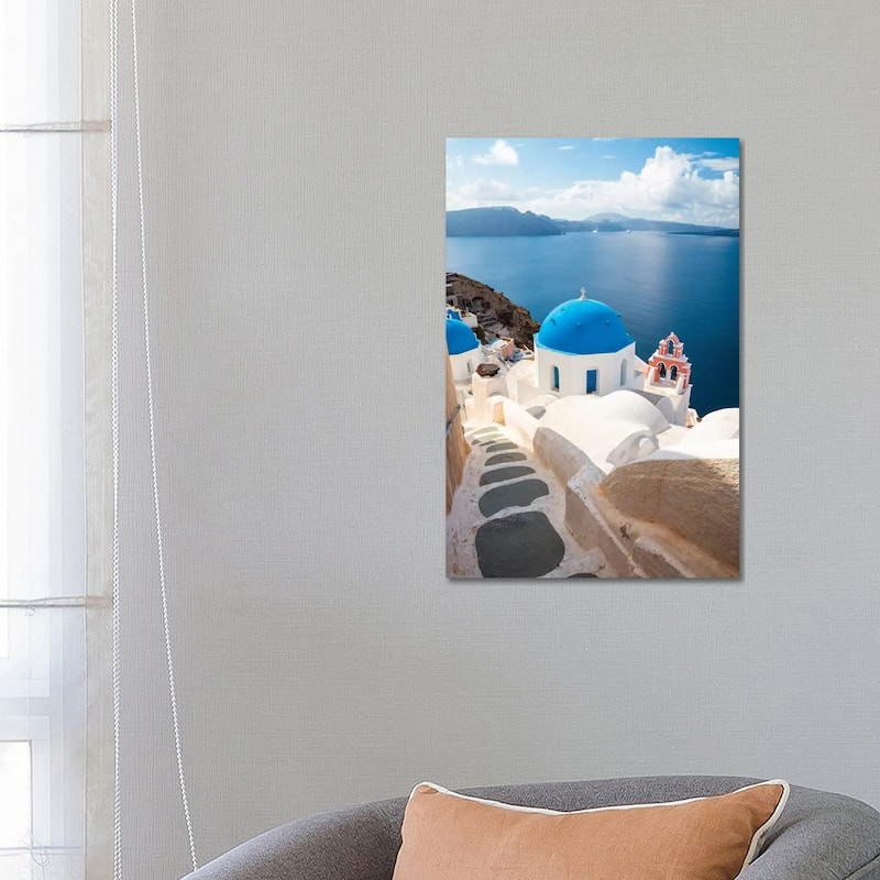 iCanvas "Oia, Santorini" by Matteo Colombo Canvas Print - 26x18x1.5