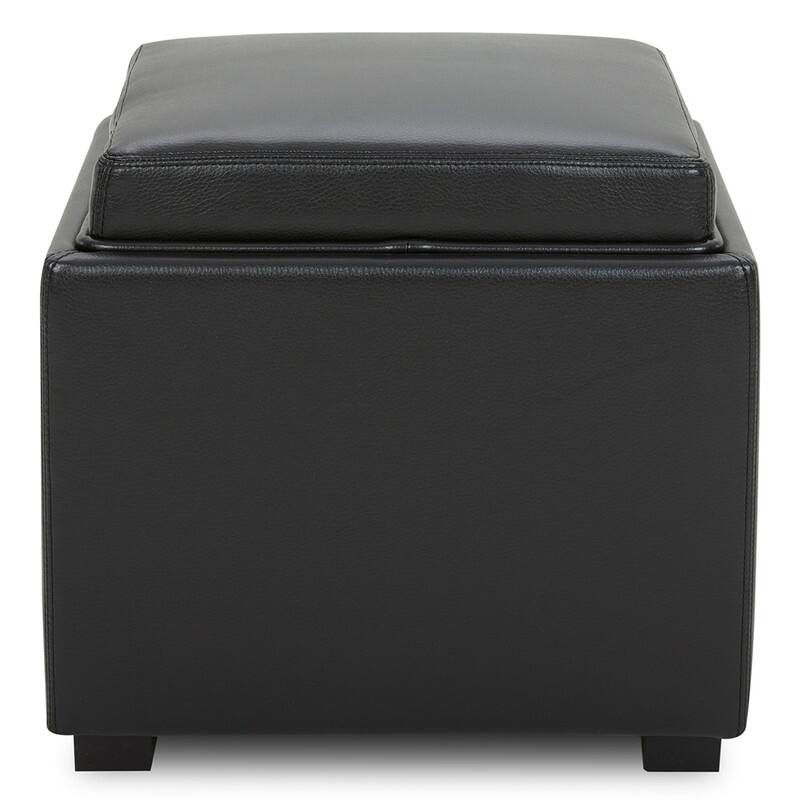 Spruce & Spring Ethan Storage Stool Ottoman
