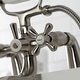 preview thumbnail 22 of 31, Kingston Brass Deck Mount Clawfoot Tub Faucet with Hand Shower