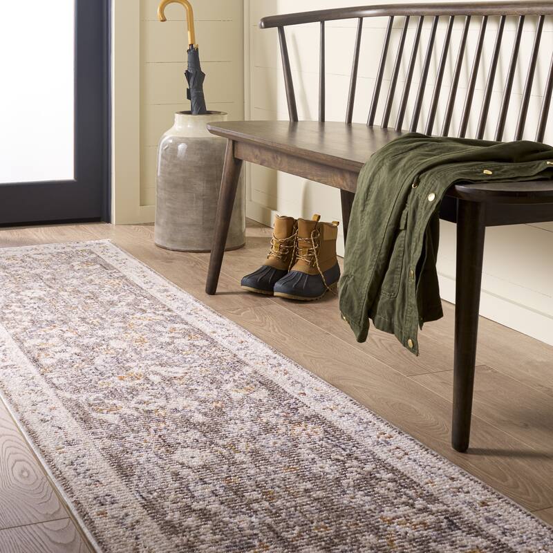 Martha Stewart by SAFAVIEH Yukimi Vintage Floral Distressed Rug