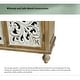 preview thumbnail 16 of 14, GDF Studio - Marseille 60" Antique Natural 4-Door Carved Accent Sideboard