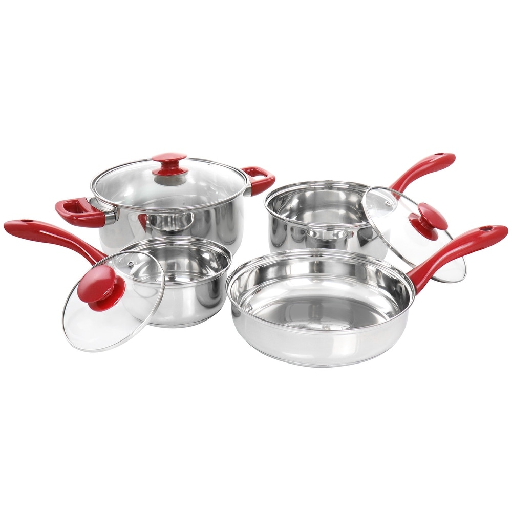 TFK 7pc 18/10 SS Cookware Completer Set - Bed Bath & Beyond - 37571421