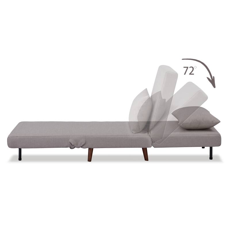 Artdeco Home - Tustin Upholstered Convertible Lounge/ Sleeper Chair