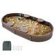 preview thumbnail 2 of 40, Sandbox with Cover for Outdoor Backyard, Beach, Park, Gift for Boys Girls Ages 3-12 72.0 x 41.5 x 9.1 in