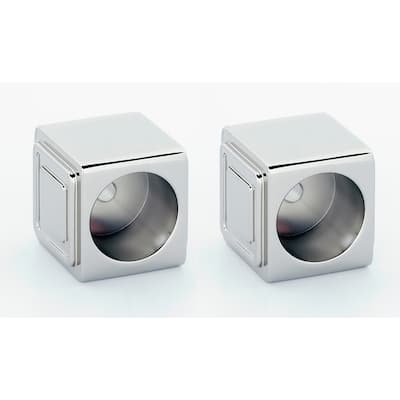 Alno Cube Shower Rod Mounting Bracket Set