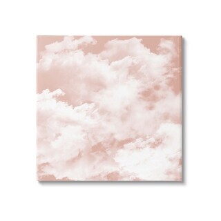 Stupell Pastel Pink Clouds Canvas Wall Art Design by LSR Design Studio ...