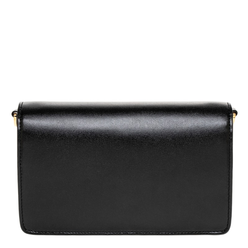 Prada Leather Flap Shoulder Bag