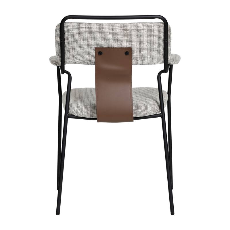 Couva Dining Chair Gray Tweed