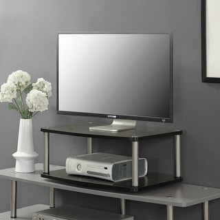 4 Tv Riser Convenience Concepts Designs2Go Double Tier Swivel Riser for TVs up to ...