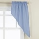 preview thumbnail 12 of 30, Sweet Home Collection Opaque Ripcord Kitchen Window Curtains - Swag, Tier & Valance