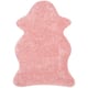 SAFAVIEH Handmade Arctic Shag Guenevere 3-inch Extra Thick Rug - 5' x 8' Scallop - Pink