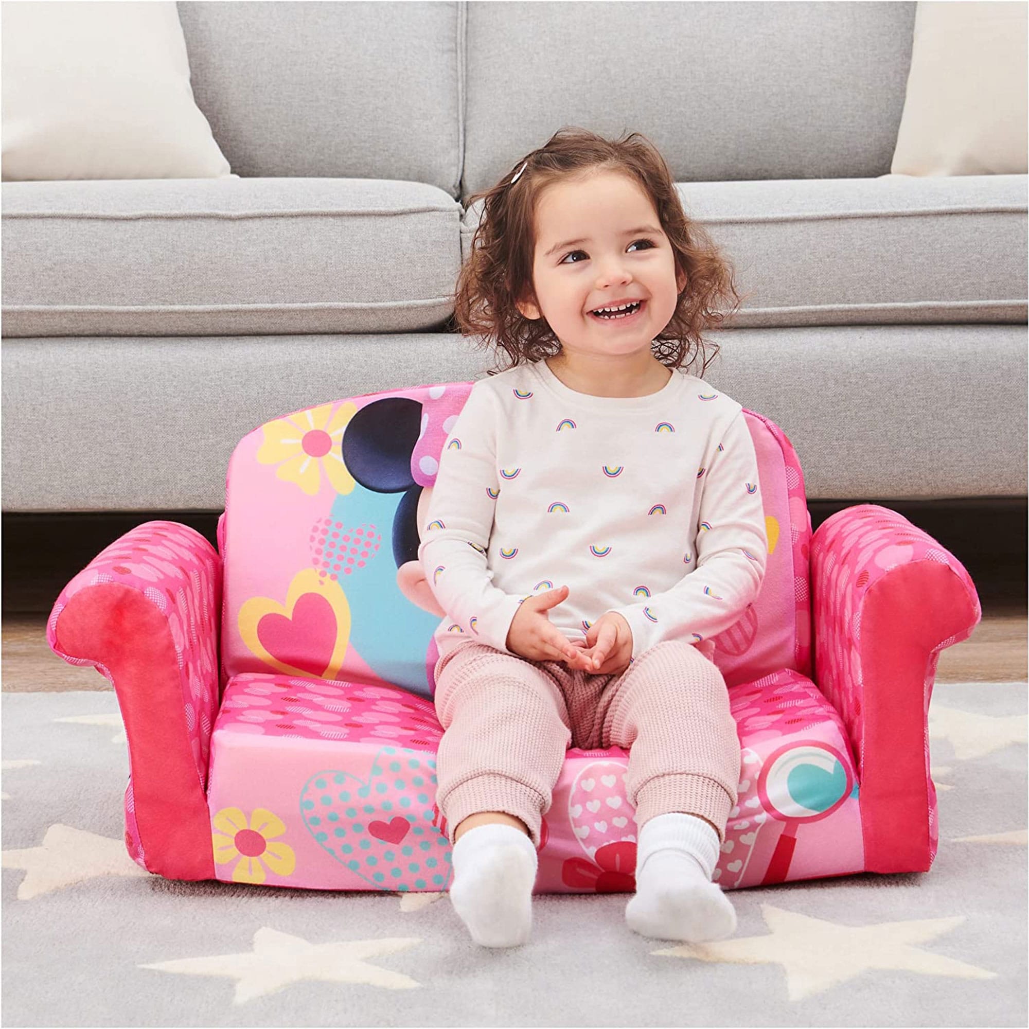 Leather Little Girls Recliners Windaze Kids Recliner Sofa, PU