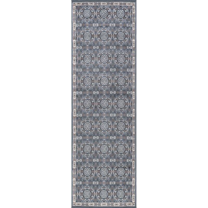 Hamilton Traditional Damask Indoor Area Rug