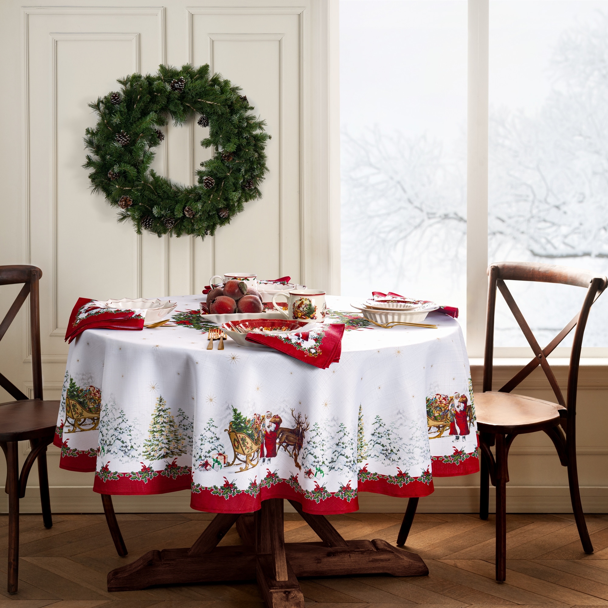 Villeroy & Boch and Plaid Christmas Table  Christmas table, Villeroy & boch  christmas, Christmas tablescapes