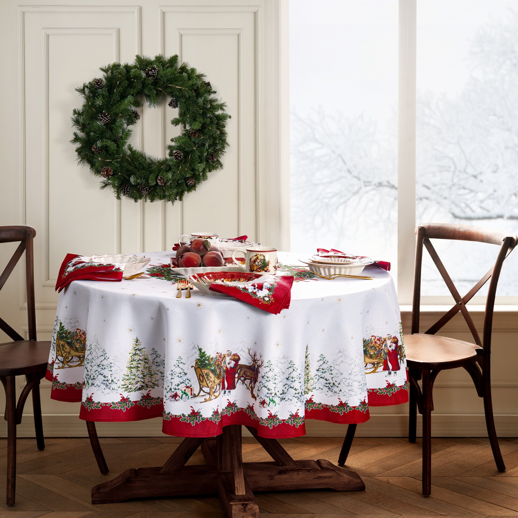 Villeroy & Boch Toy's Fantasy Engineered Tablecloth - On Villeroy & Boch Toy's Fantasy Engineered Tablecloth - On