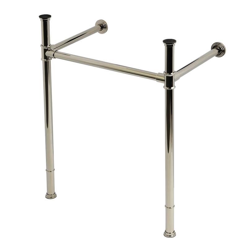 Kingston Brass Imperial Stainless Steel Console Sink Legs - Polished Nickel
