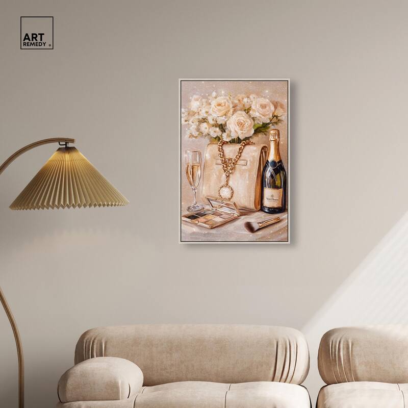Make Up Drinks and Glam Canvas by Art Remedy