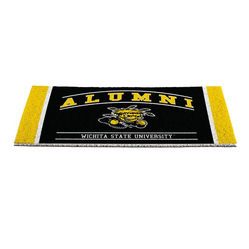 28 in. x 16 in. Wichita State University Alumni Full Color PVC Door Mat