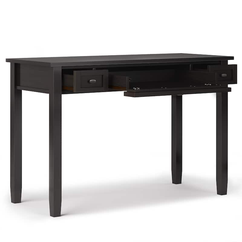 WYNDENHALL Norfolk Solid Wood Transitional Writing Office Desk