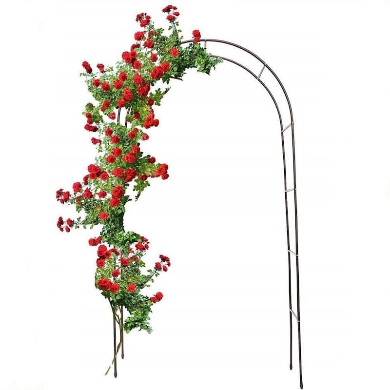 Metal Garden Arch Wedding Ceremony Party Archway Arbor Stand