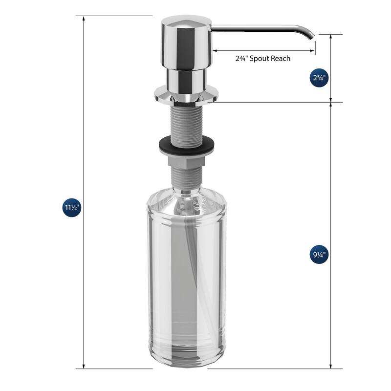 Karran SD25 Kitchen Soap/Lotion Dispenser