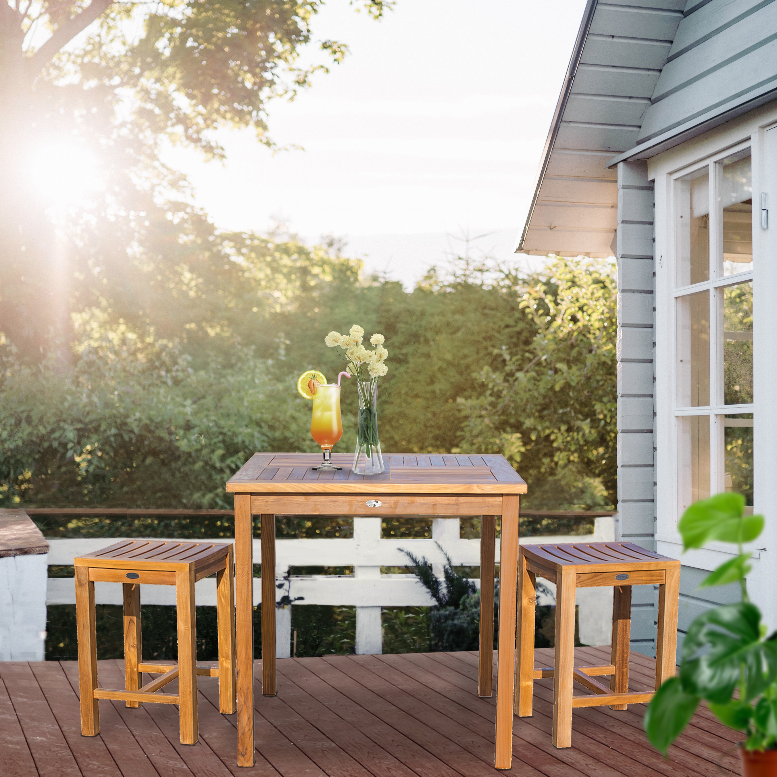 Small bar height patio table on sale
