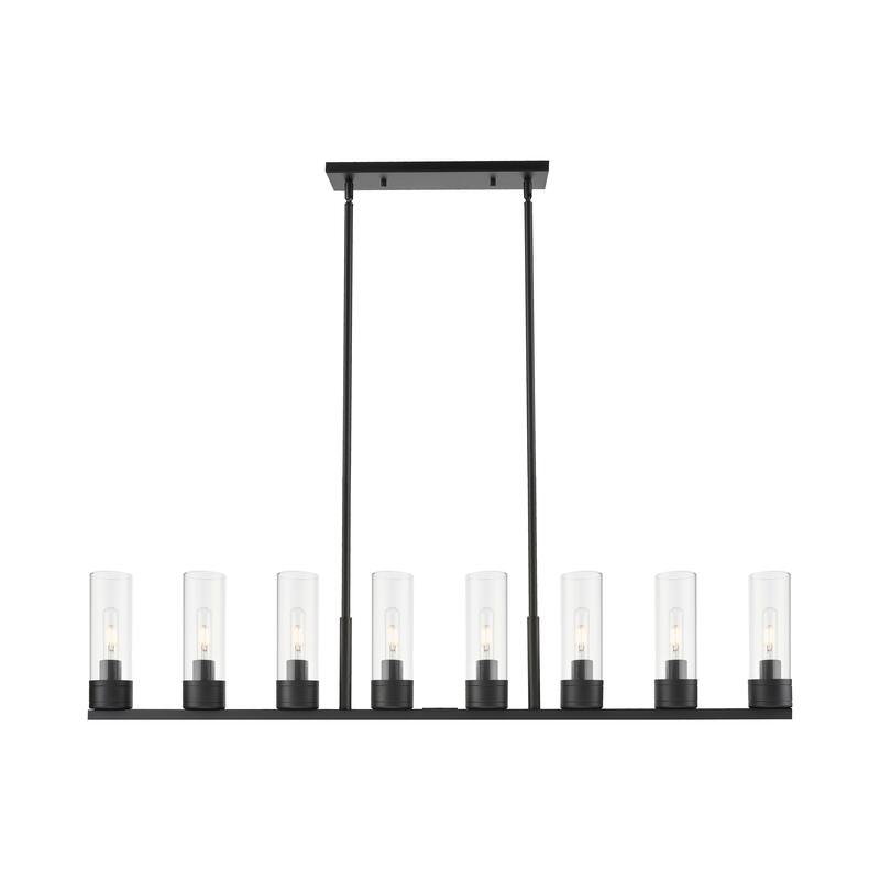 Innovations Lighting Downtown Urban - Boreas - 6 Light 48" Stem Hung Island Light with 8" Shades