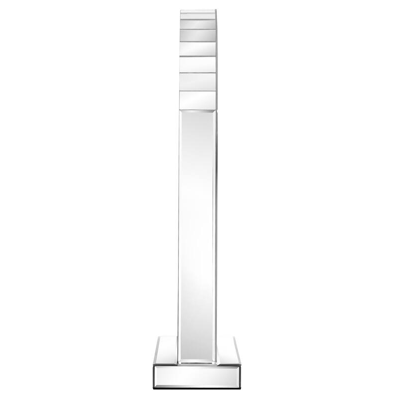 Mirrored Roman Numeral Tabletop Clock