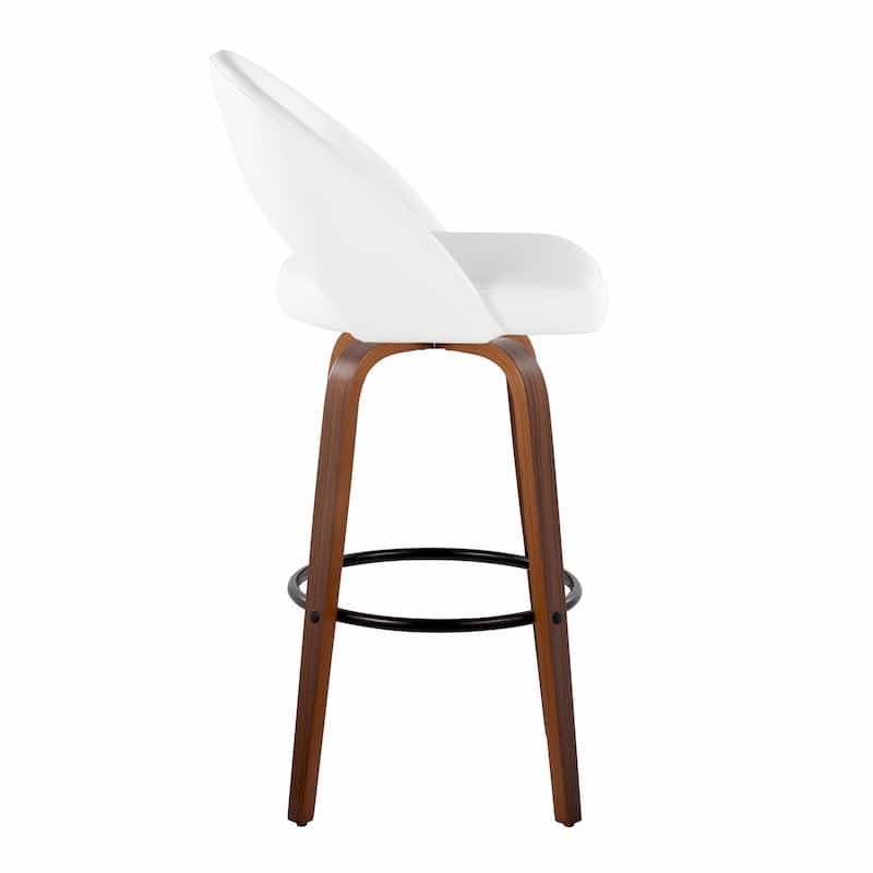 Renee Upholstered 30" Fixed-Height Barstool - Set of 2