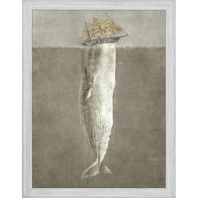 Shop Easy Art Prints Terry Fan S Revenge Of The Whale Premium Canvas Art Overstock 25767392