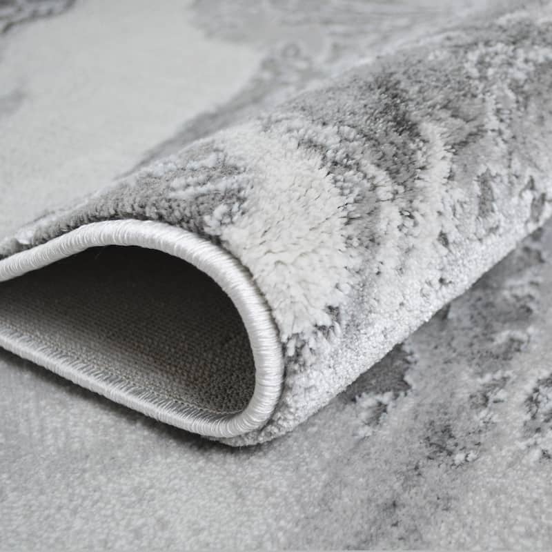 Everest Spirit Cream Contemporary Area Rug