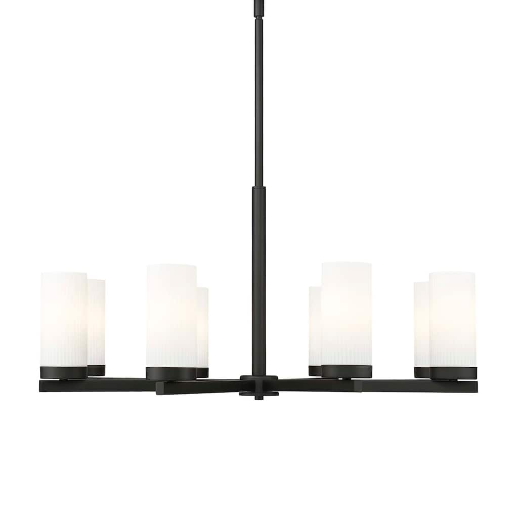 Z-Lite 3044-8 Danica 8 Light 32" Wide Candle Style Chandelier