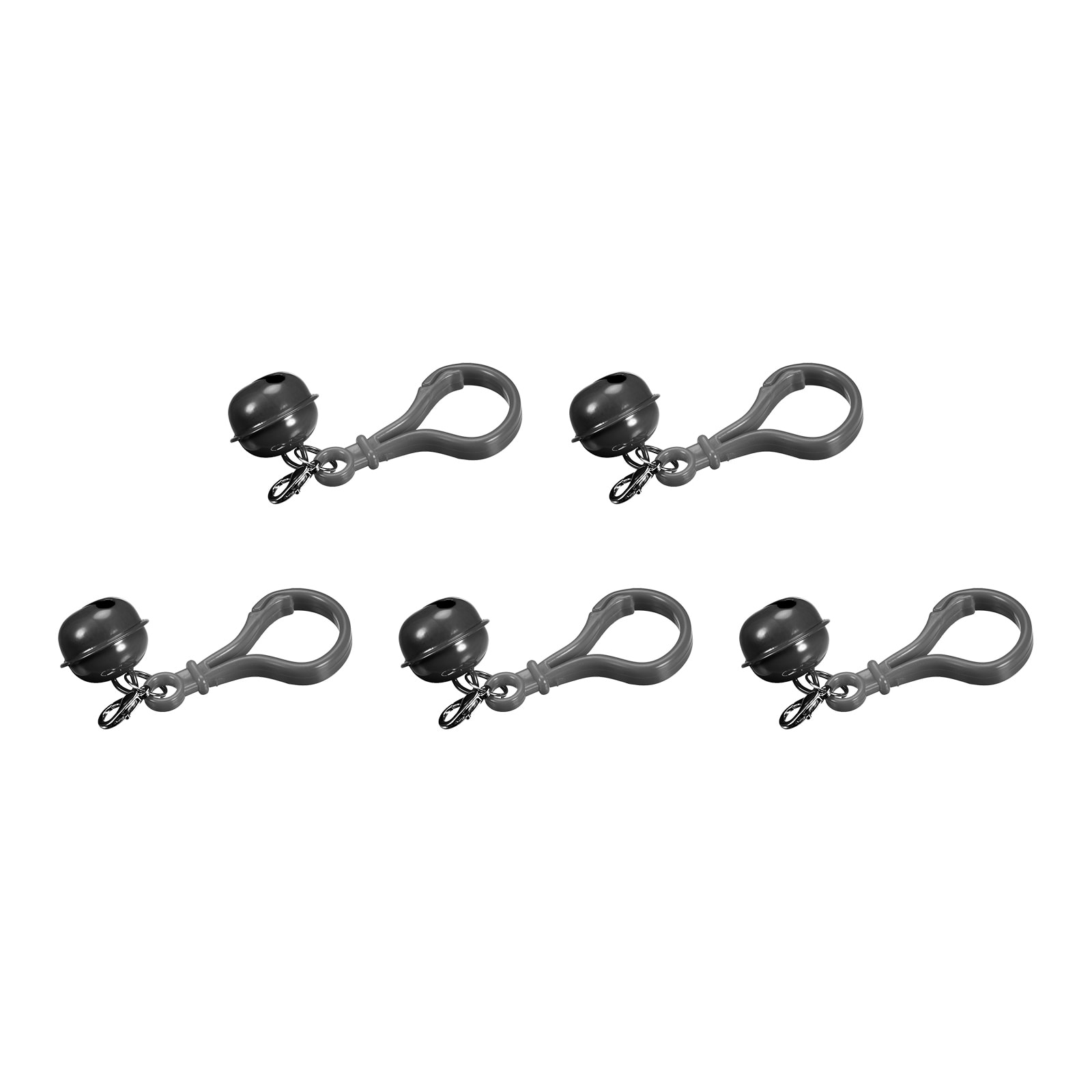 Plastic Lobster Clasps, Claw Snap Hooks for Keychains DIY Black